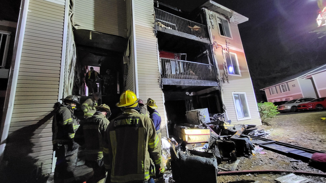 Cooking mishap leads to Gwinnett County apartment fire, 11 displaced
