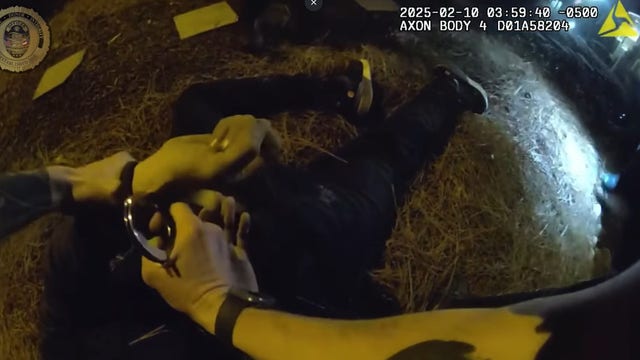 Car break-in suspect arrested after chase through Brookhaven apartments, police say