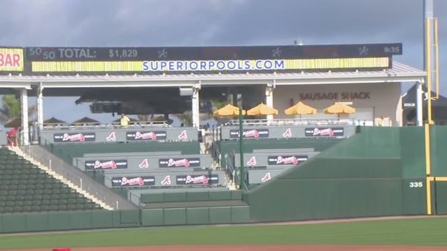 VIDEO: First full squad workout for Atlanta Braves happening today