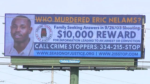 Alabama family starts I-85 billboard campaign to solve murder of man killed decades ago