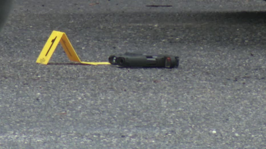 The Gwinnett County Police Department is investigating a homicide in the back of a McDonalds off of Sugarloaf Parkway near Georgia Highway 316 on Feb. 19, 2025.