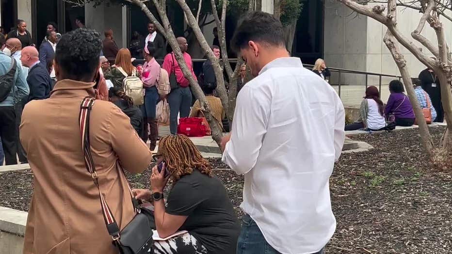 The DeKalb County Courthouse was evacuated due to a suspicious package found inside the Decatur building on Feb. 6, 2025.