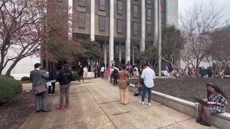 The DeKalb County Courthouse was evacuated due to a suspicious package found inside the Decatur building on Feb. 6, 2025.