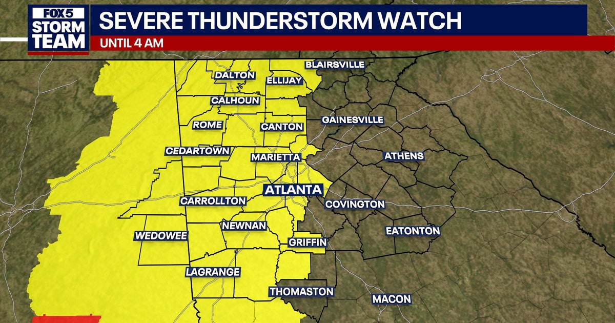 Fast-moving storm to bring strong winds, heavy rain to North Georgia ...