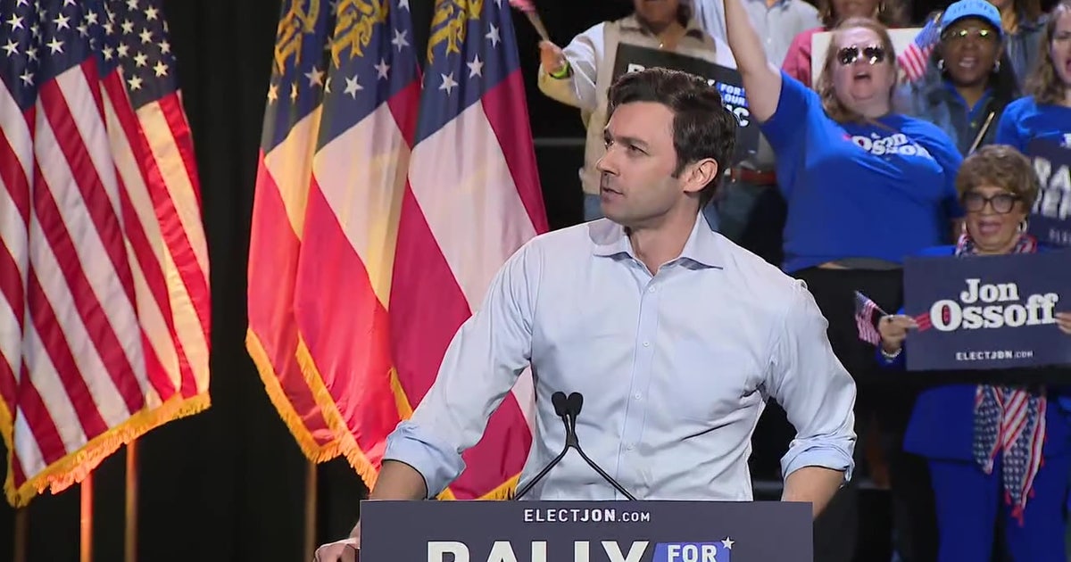 Ossoff Rally: 'Atlanta, this is not a drill'