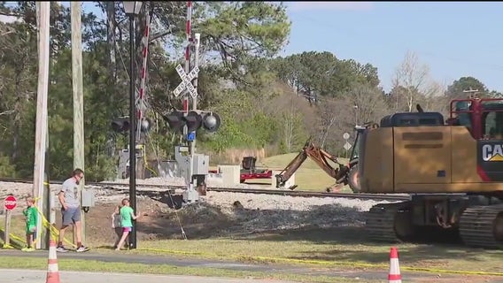 Tyrone train derailment may have been caused by loose, missing rail piece