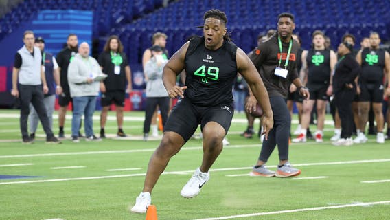 Georgia Bulldog's Jared Wilson makes history at NFL scouting combine