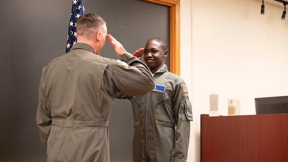 Teen becomes 'Airman for the Day' at Dobbins Air Reserve Base