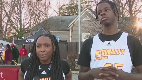 Local McDonald's restaurants, basketball players participate in Giving Day