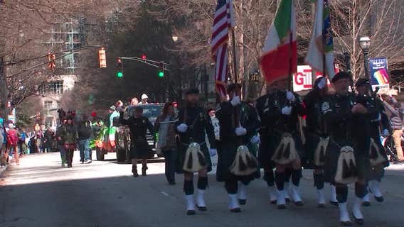 It’s easy being green at Atlanta’s famous St. Patrick’s Parade