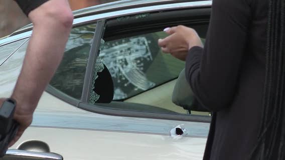 Crime scene at Flat Shoals Park; witnesses say 2 people shot