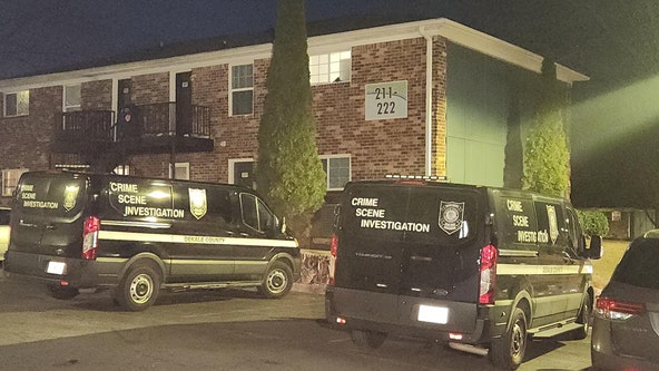 Father stabbed, son dead in apparent murder-suicide at DeKalb County apartment