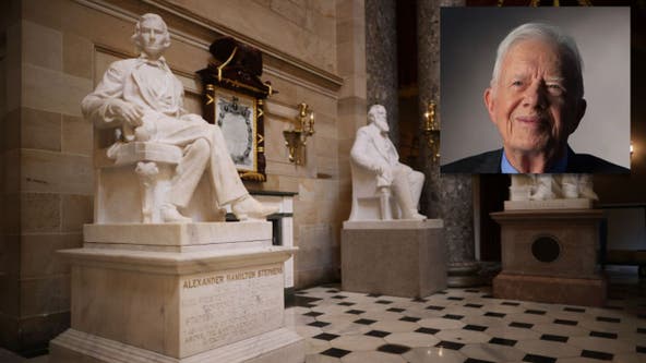 Jimmy Carter statue proposed as alternate to Confederate leader at U.S. Capitol