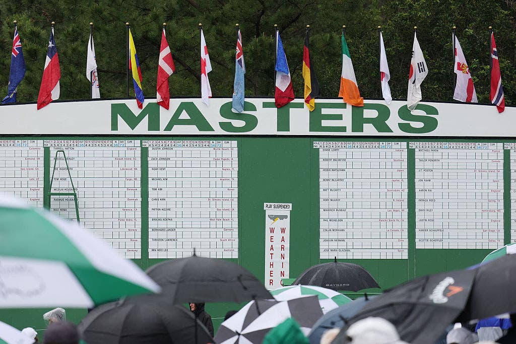 The Masters: Augusta National suspends practice, grounds evacuated