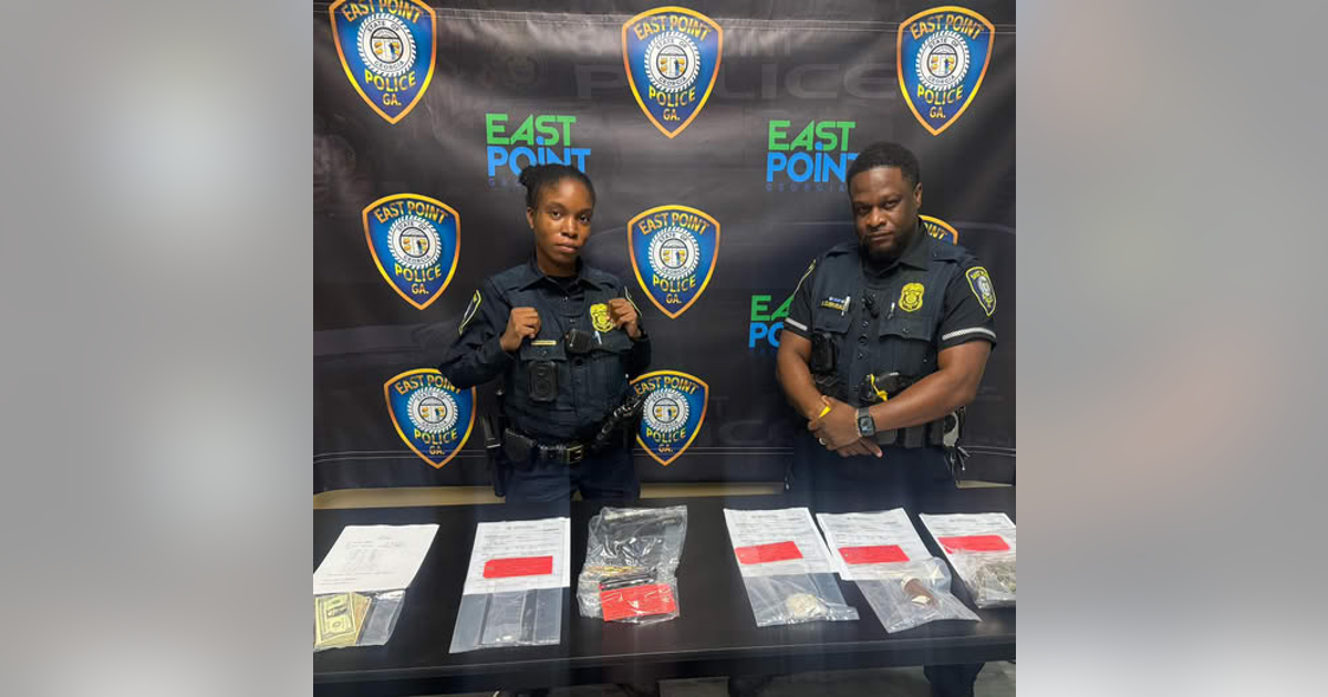 Woman arrested after drugs found during East Point traffic stop | FOX 5 ...