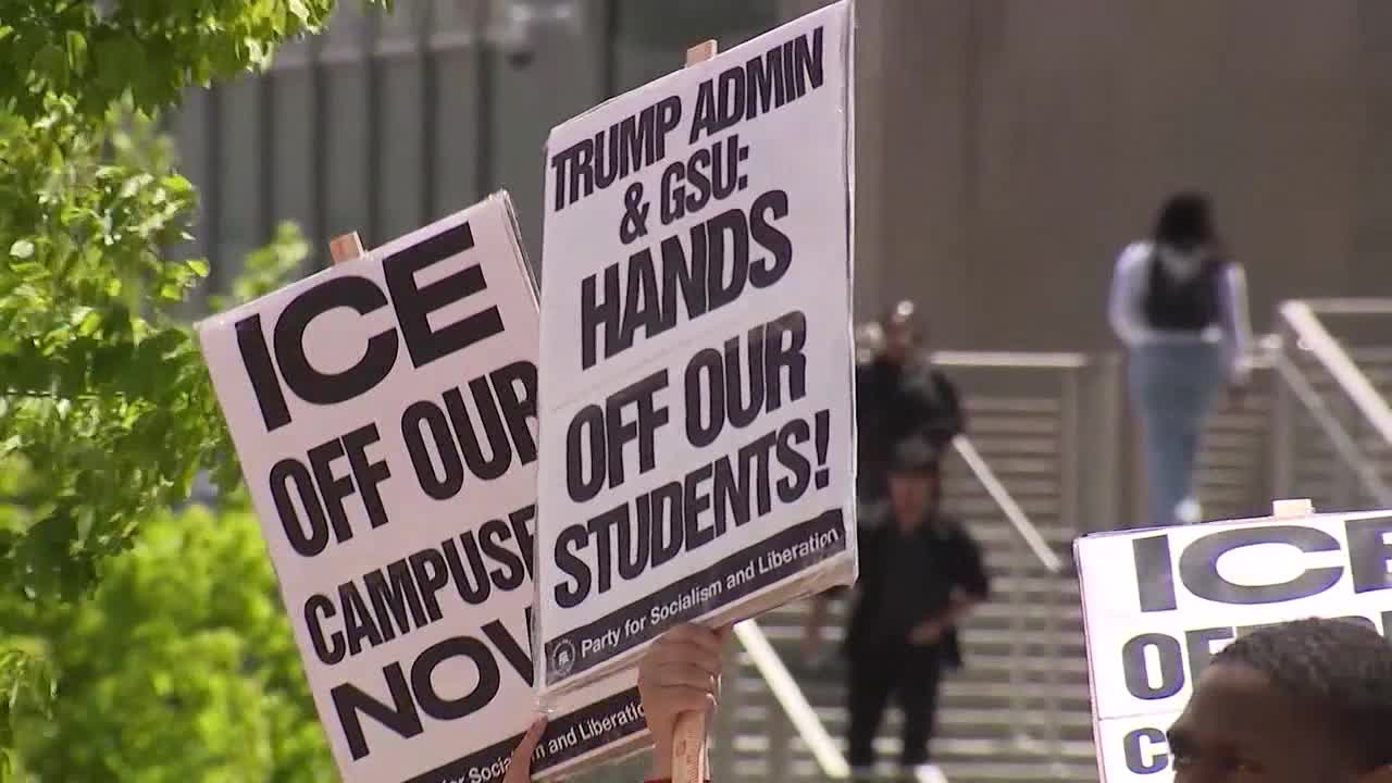Georgia's lawyer moves to expand the lawsuit about revoked student visa