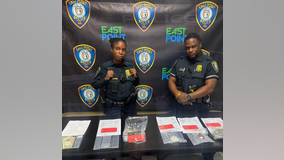 Woman arrested after drugs found during East Point traffic stop