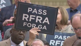 Supporters rally at Georgia State Capitol to push religious freedom bill
