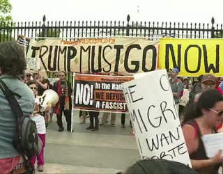 Hundreds of people attended a 