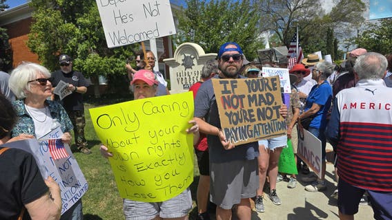 'Hands Off!' protests against Trump, Musk hit Georgia