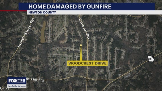 Who opened fire on a Newton County home early Saturday morning?
