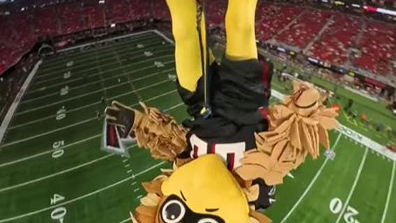 Freddie Falcon's record-breaking jump wins Webby Award