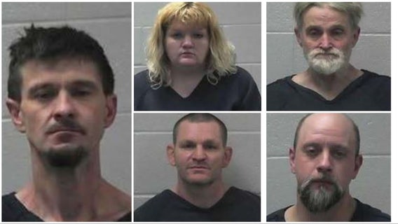 5 arrests made for string of burglaries at Coosawattee River Resort