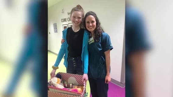Metro Atlanta childhood cancer survivor gives back to other patients