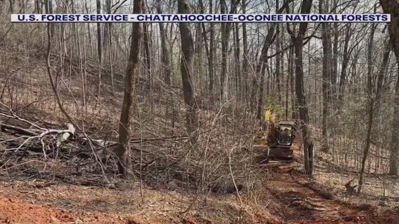 Big Ridge Fire in Chattahoochee-Oconee National Forest largely contained