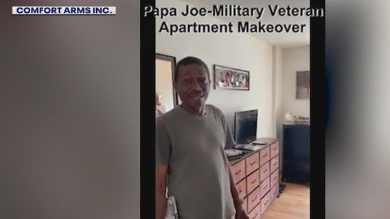 Atlanta veteran's new home decorated, furnished by nonprofit Comfort Arms