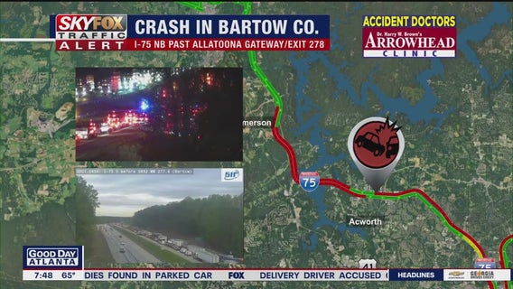 I-75NB Bartow crash: Lanes reopen after early morning crash
