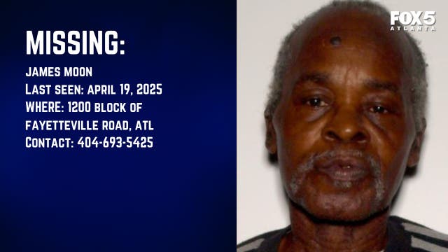 MISSING: 82-year-old man missing in Atlanta since April 19