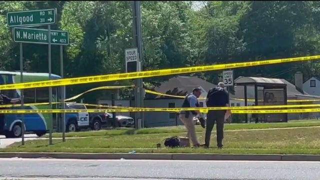 2 teens shot near Marietta park; manhunt for gunman underway