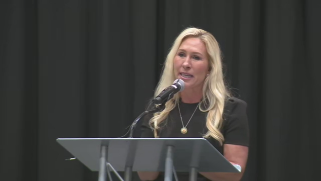 Tight security, protests meet Rep. Marjorie Taylor Greene for Tax Day town hall in Cobb County
