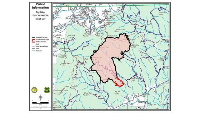 Big Ridge fire nears full containment as crews focus on hot spots and repairs