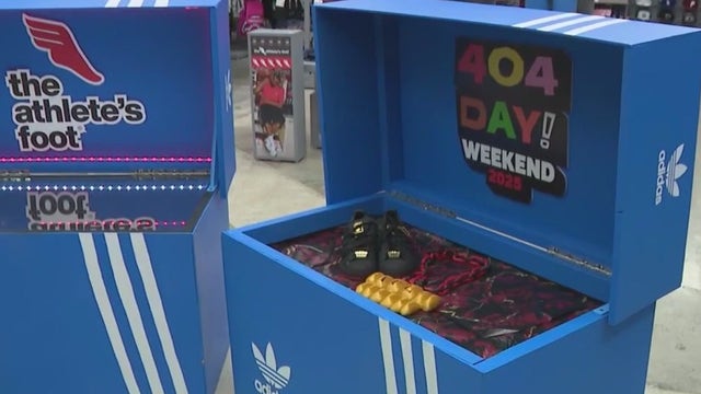 Athlete's Foot celebrating 404 Day with special sneakers