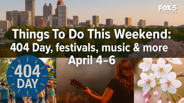 Things to do this weekend: 404 Day, festivals, music, theater & more | April 4-6, 2025