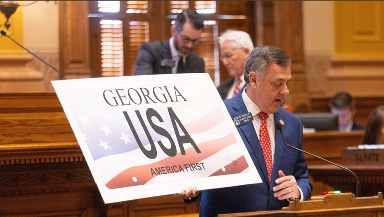 Majority Leader Steve Gooch, R–Dahlonega, shows a specialty