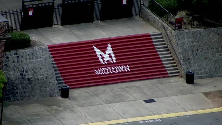 Midtown High School in Atlanta on April 3, 2025.