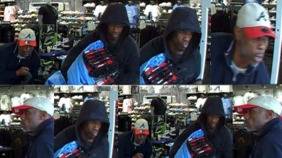Police hunt for duo in $3K clothing heist at McDonough's Hibbet Sports