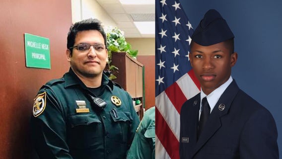 Judge orders ex-deputy charged in US airman's killing to remain in North Florida