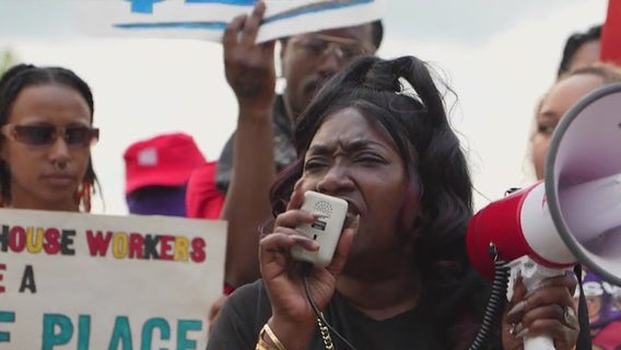 Marietta Waffle House workers strike for safety, more pay