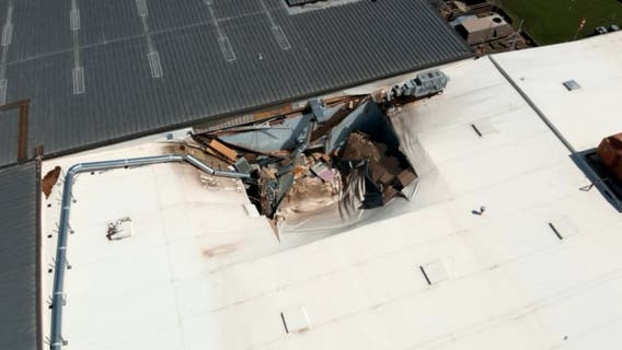 Storm sends roof crashing down on Alpharetta workers, multiple people injured