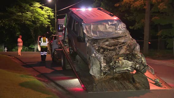 Driver hospitalized after crashing car into Cobb County home