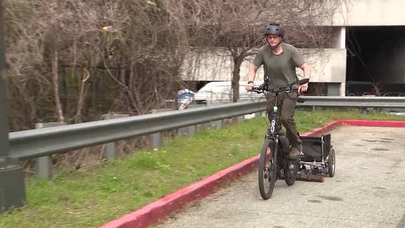 Atlanta's 'Magnet Man' has new bike thanks to the community
