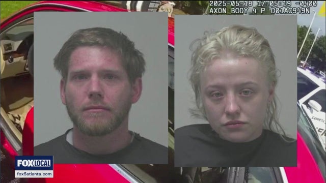 Haralson County couple arrested after high-speed chase linked to felony shoplifting