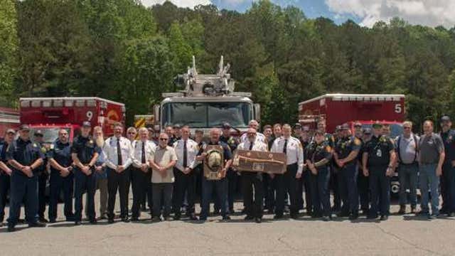 Cherokee County bids farewell to Battalion Chief T.C. Capps after 30 years of service