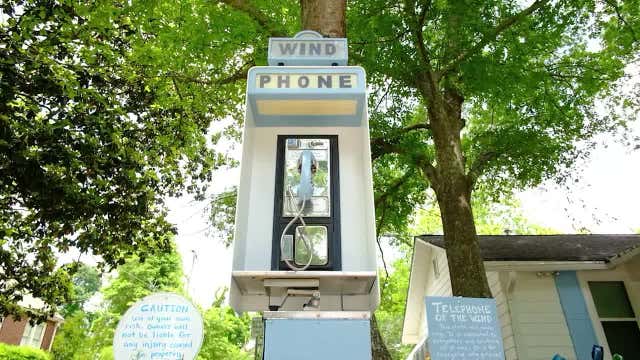What is a Wind Phone? New Stone Mountain art piece helps callers heal