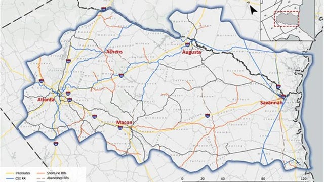 High-speed rail plans between Atlanta and Savannah advance