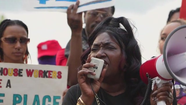 Marietta Waffle House workers strike for safety, more pay